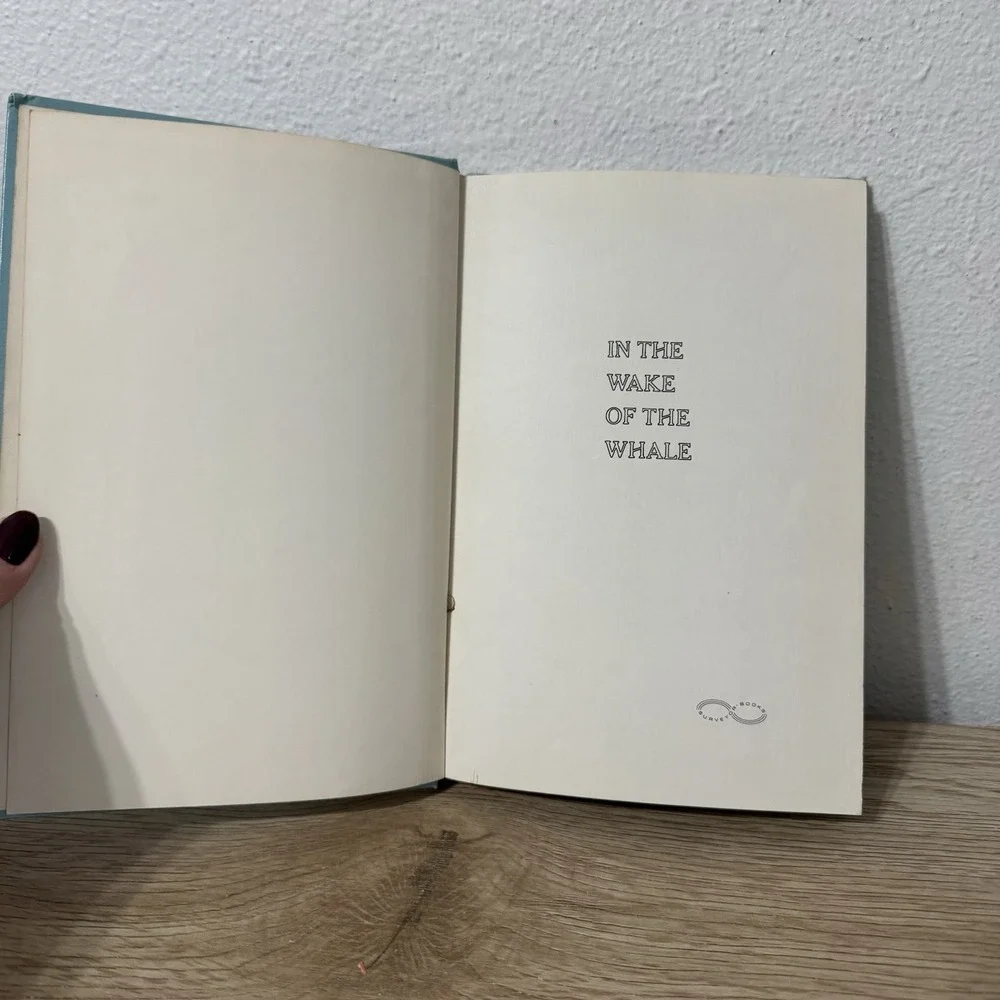 In the Wake of‎ the Whale by John A. Barbour 1969 Retired Library Copy